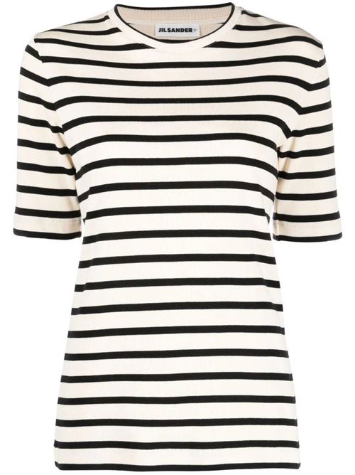 Knitted striped T-shirt Jil Sander | J40GC0111J46497080